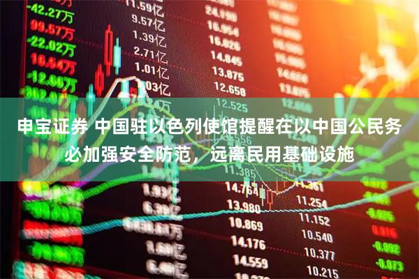 申宝证券 中国驻以色列使馆提醒在以中国公民务必加强安全防范，远离民用基础设施