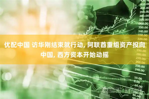 优配中国 访华刚结束就行动, 阿联酋重组资产投向中国, 西方资本开始动摇