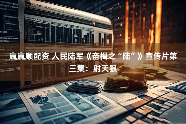 赢赢顺配资 人民陆军《奋楫之“陆”》宣传片第三集：射天狼